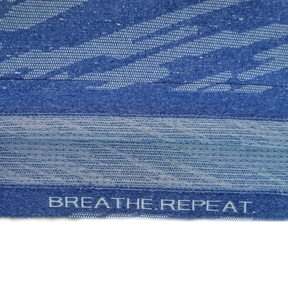 Lululemon \ Metal Vent Breathe Short-Sleeve T Shirt / L / Blue & Midnight - Picture 2 of 6